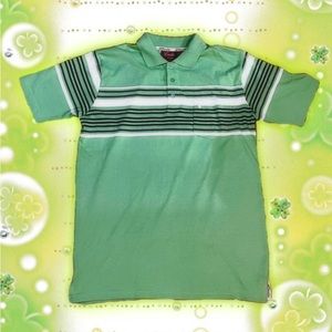☘︎ Lada Mint Green Dad Polo Shirt ☘︎